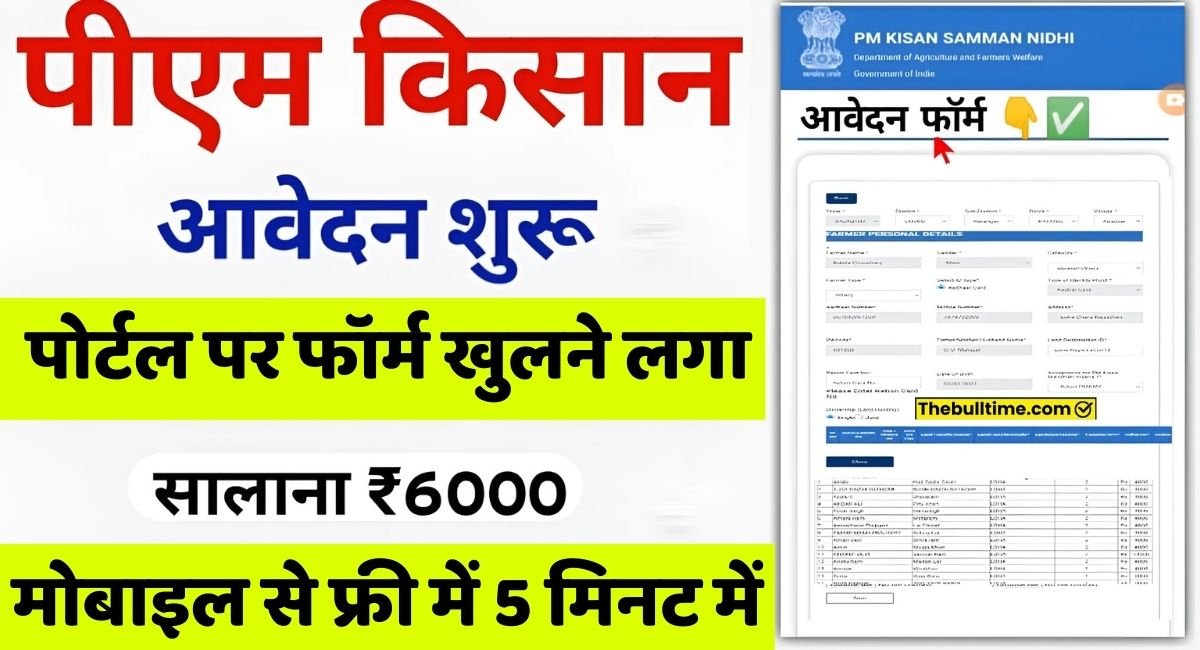 Pm Kisan Registration: सभी किसानों को मिलेंगे साल में ₹6000 जल्दी करें रजिस्ट्रेशन 1 Pm Kisan Registration