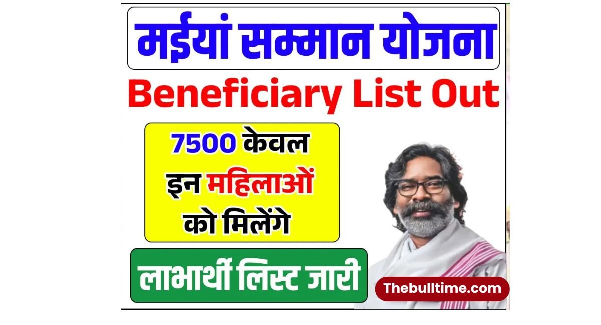 Maiya Samman Yojana Rs 7500 Beneficiary List Out