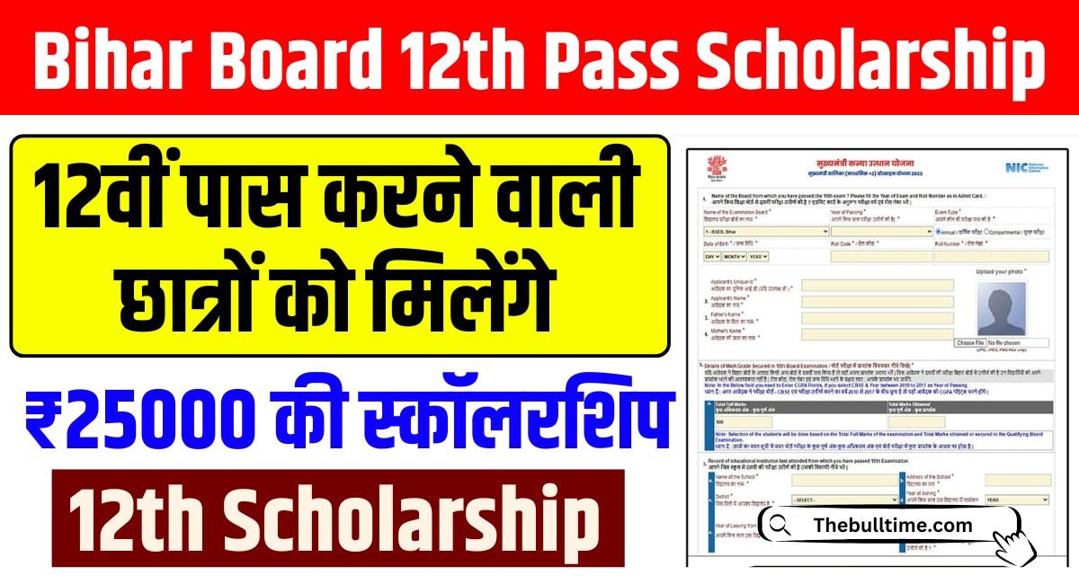 Bihar Board 12Th Pass Scholarship 2025