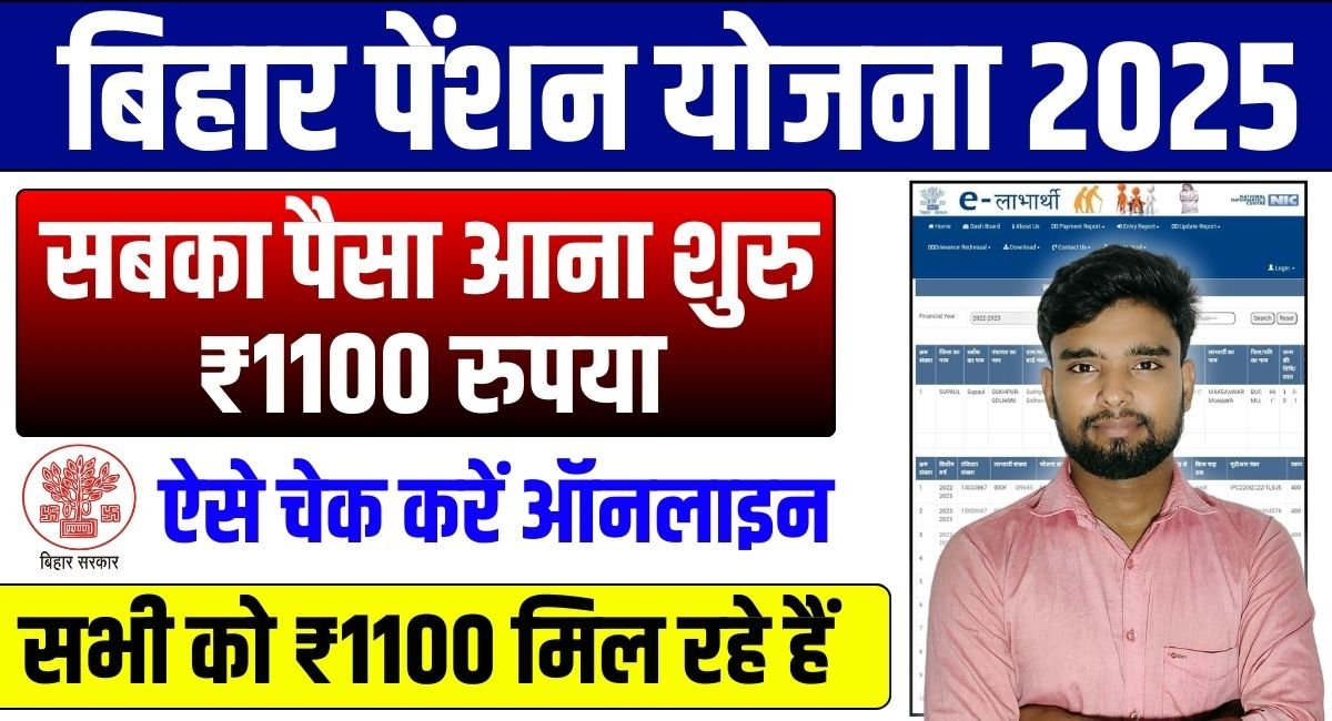Bihar Pension Yojana Payment 2025