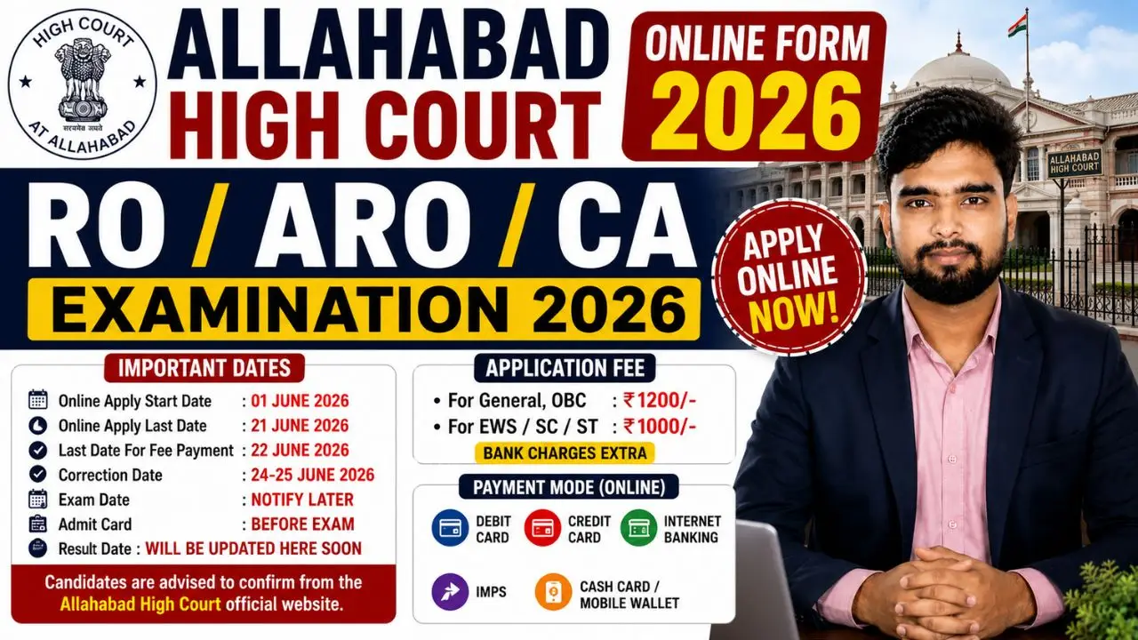  Allahabad High Court Ro Aro Ca Recruitment 2026