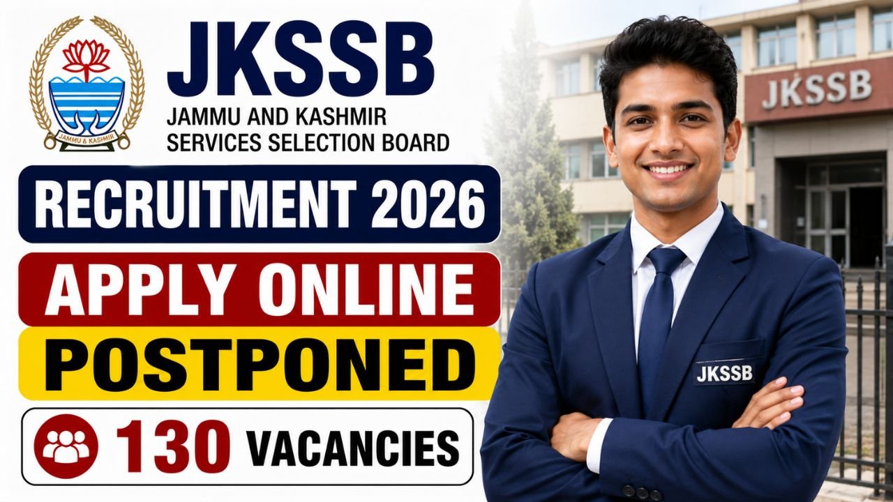 Jkssb Recruitment 2026