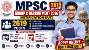 Mpsc Group C Recruitment 2026