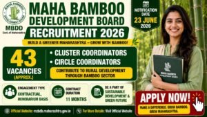 Maha Bamboo Development Board Recruitment 2026