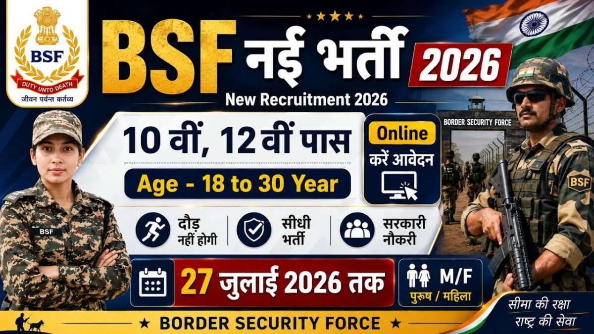 Bsf Constable Notification 2026