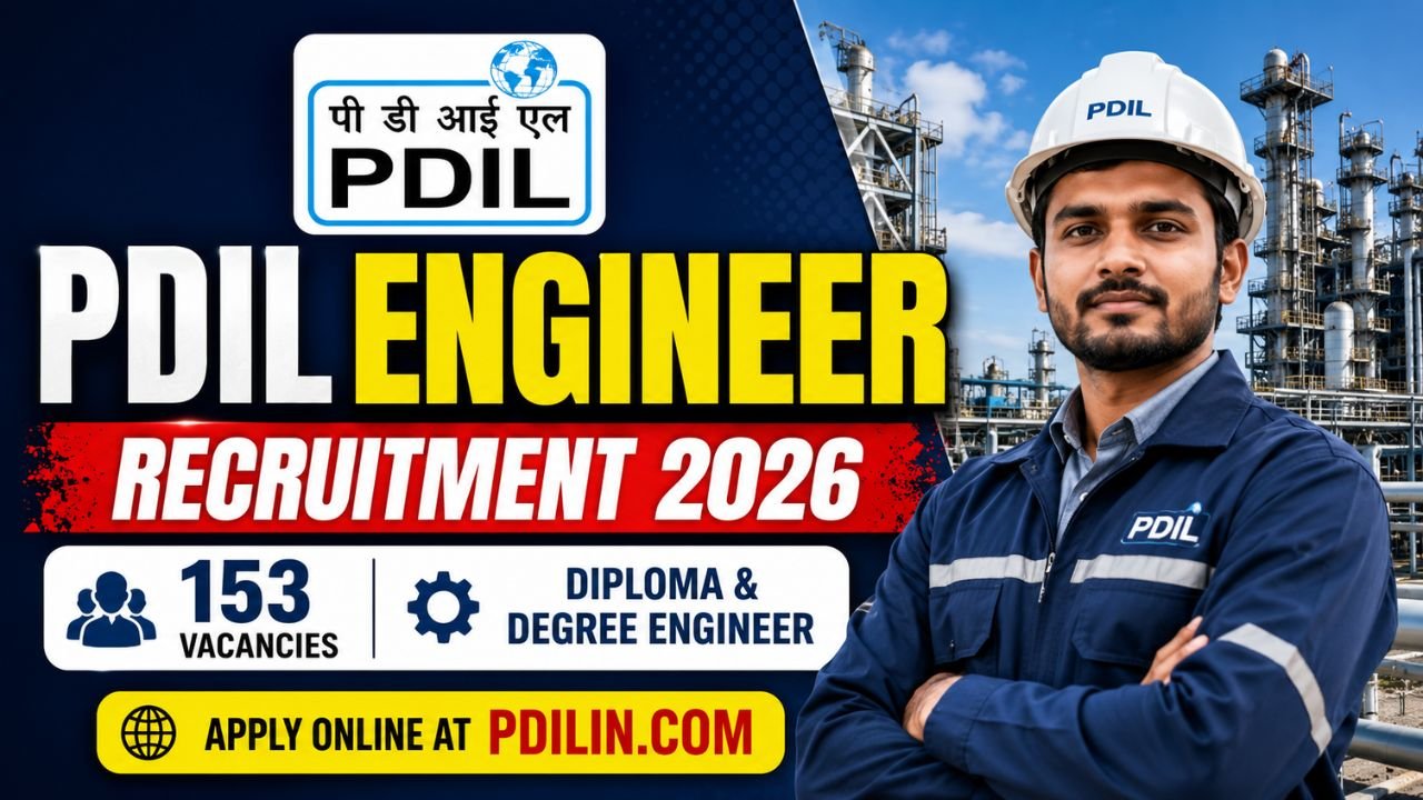 Pdil Engineer Recruitment 2026